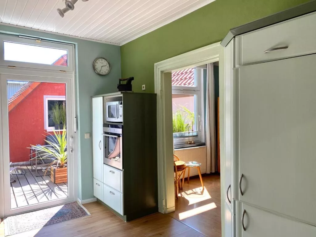 Teil der Küche Ferienwohnung Asmus